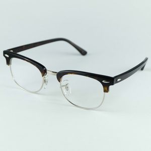 Topkwaliteit echte acetaat designerbril Professioneel optisch frame Gemakkelijk om de lenzen 49 mm te verwisselen met originele behuizing