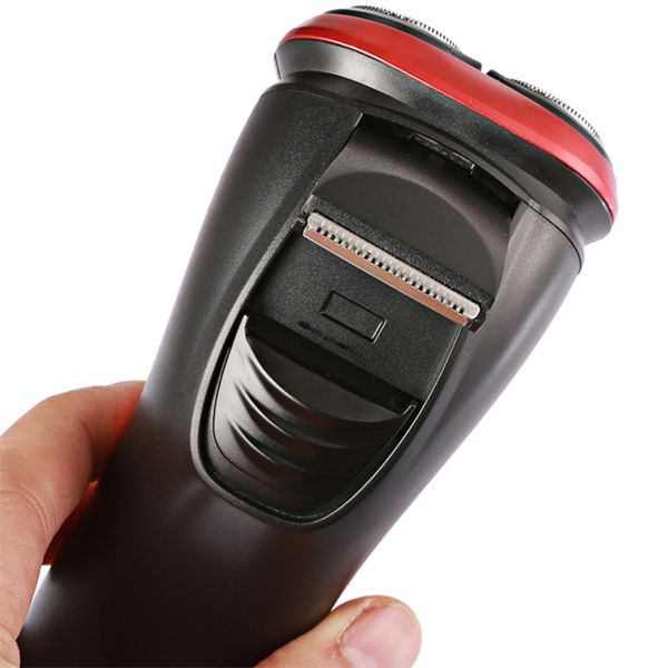 Rasoir électrique rechargeable de qualité supérieure tondeuse lavable barbeador visage hommes machine à raser toiletteur barbe 3D rasoir électrique livraison directe