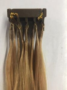 Top Quality Remy Human Hair 6d 2 Extension de cheveux prébondus avec longueur 1403903926039039 05G par brin 100g200S2151732