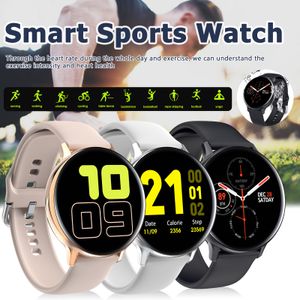Topkwaliteit S20 horloges 44 mm smartwatch IP68 waterdichte echte hartslag horloges smart horloge dropshipping mood tracker antwoord call passometer boold druk