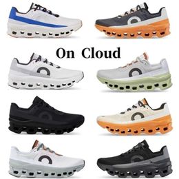 Chaussures de qualité supérieure Chaussures de créateurs sur les nuages Tendance Mon Cloudsster Runner Respirant Kaki Macaron Nuages Vert Eclipse Hommes Femmes Formation