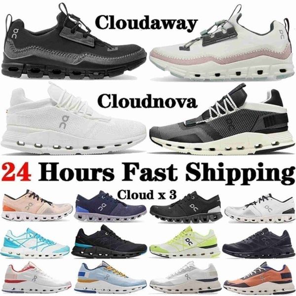 Zapatos de primera calidad en zapatos x 3 Cloudnova Form Z5 Cloudaway para hombre para mujer zapatillas de deporte de diseñador suizo Almond Ash Triple White Black Cyan Eclipse Rose fa