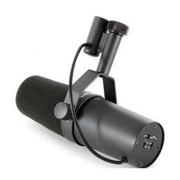 Micrófono dinámico cardioide profesional SM7B de alta calidad, perfecto para juegos, TV, grabación de voz en vivo, respuesta de frecuencia seleccionable, comparado con SM7DB