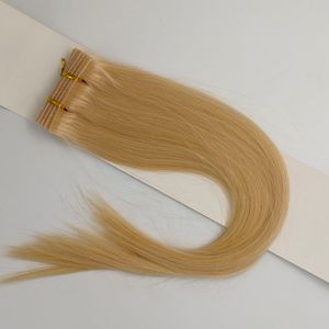 Snap knop Snap knop Skeft Tape in Human Hair Extension Clip Inhair 14-24inch gemakkelijk te dragen en product 80 st.