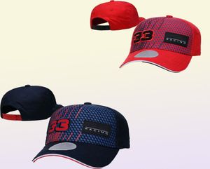 Casquets de rue de qualité supérieure CAP de baseball de mode pour homme femme f1 chapeau sportif casquette chapeaux ajustés réglables Snapback Caps os chape2524549