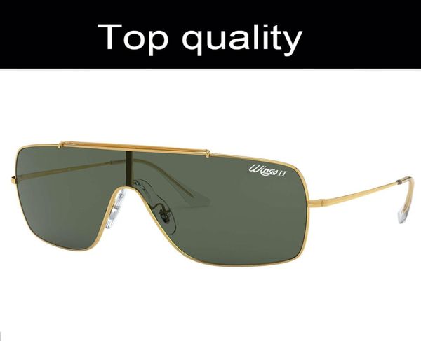 Lunettes de soleil de qualité supérieure 3679 WINGS II lunettes de soleil hommes femmes lunettes de soleil carrées pour male8745031