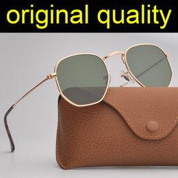 Topkwaliteit zonnebrillen heren dames zonnebrillen Zonnebrillen Handgemaakt Vintage houten frame Mannelijke rijzonnebrillen Gafas met doos