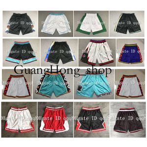 Top Quality Team Basketball Men Shorts 1995 1996 All Starss Sport College Pant