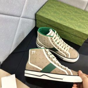 1977 serie topkwaliteit mode sneaker luxe Designer vrouw Zomer mannen Casual schoen platte hak Outdoor Tennisbaan cadeau trainer lopen canvas run Schoenen reizen met doos