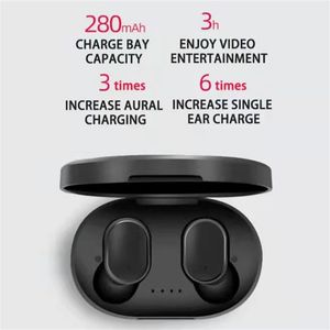 Alta calidad TWS Wireless Blutooth 5.0 Auriculares Auriculares con cancelación de ruido HiFi Estéreo Sonido Música Auriculares intrauditivos para Android IOS iPhone Samsung Huawei Todos los teléfonos inteligentes