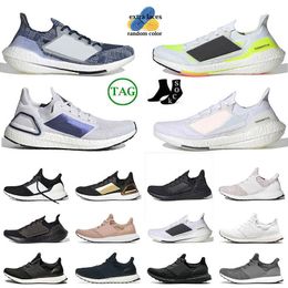 Top Qualité Ultarboost 19 Chaussures de course Ultra 4.0 Triple Noir Blanc ADN Gris Trois Cendres Pêche Core Dash UB Tennis Femmes Hommes Baskets Baskets