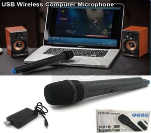 Microphone sans fil USB FM VHF de qualité supérieure micro Mike pour haut-parleur d'enseignement amplificateur vocal mégaphone haut-parleur ordinateur9078847