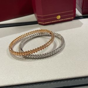 Bracelet de bracelet de bracelet en or de diamant en or de qualité V
