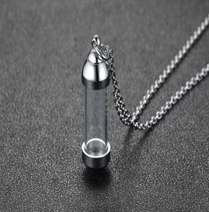 Topkwaliteit Valentijnsdagcadeaus couples039 roestvrijstalen ketting met te openen parfumfleshangers parfumflesjewel8322491