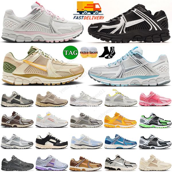 Top Qualité Vomero 5 Chaussures de course athlétiques Photon Dust Rose Supersonic Baskets d'extérieur Gris foncé Noir Blanc Ocre Runner Sports OG Plate-forme Hommes Femmes Baskets