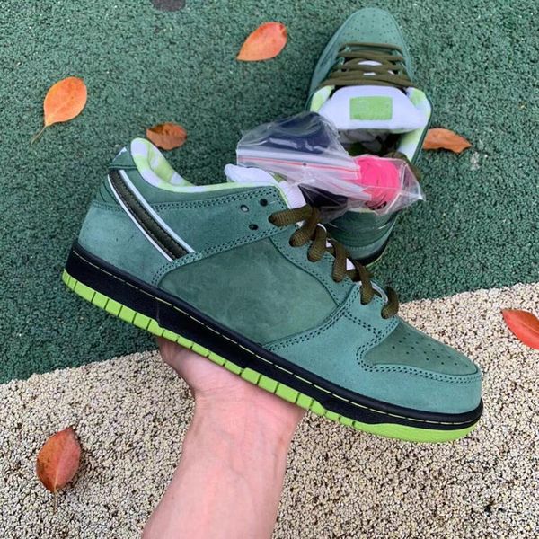 Concepts Low Pro QS Skateboard Chaussures Purple Lobster CNPTS Diamond Su Vert Bleu Fashion Designer Casual Sports Pine Green