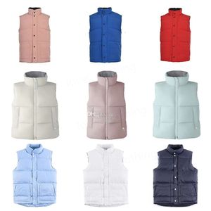 Topkwaliteit winterontwerper donsvest heren dames pufferjack parka's jas voor heren mouwloze jassen vest