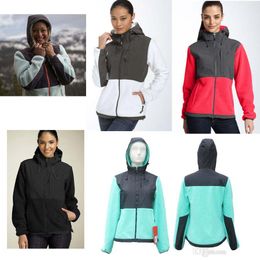 Top qualité hiver femmes polaire vestes à capuche Camping coupe-vent Ski chaud vers le bas manteau extérieur décontracté à capuche SoftShell Sportswear vestes