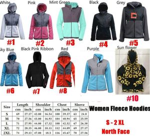 Vrouwenontwerper Northern Denali Fleece Jackets Outdoor Sport Casual Coats Women Ski Wandelen Winddichte Winter Out -wear Soft Shell Women Hiking Jacket