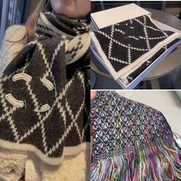 Topkwaliteit winter dames wol nieuwe aankomst man dames plaid sjaal sjaal sjaal lattice letters sjaals maat 180-45 cm snelle levering aaa1