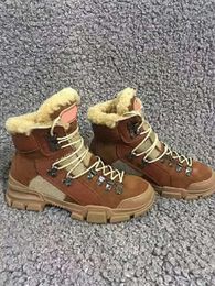 Winter Wool Flashtrek Boots originaux Femmes hommes Sports Sneakers Fur Fourn