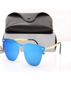 Top Quality Womans Lunettes de soleil Lentille en résine Luxe Hommes Lunettes de soleil Protection UV Hommes Designer Lunettes Charnière en métal Mode femmes spe1460120