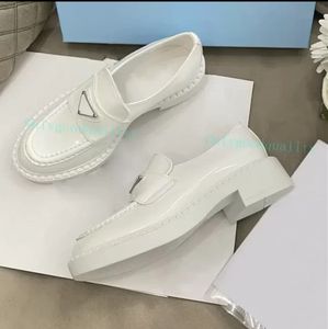 Top Quality Women Dress Shoes Flat casual low-top wedding party design business formal loafer social chunky With Original Box