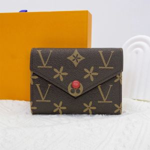 Portefeuille de qualité supérieure pour femmes M41938 porte-monnaie de mode victorine porte-cartes en cuir véritable de luxe Designer dame portefeuilles porte-monnaie porte-cartes porte-clés pochettes