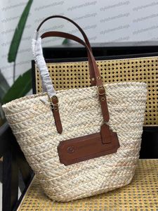 Sac de sac de sac de qualité tissé de qualité sac de luxe sac de paille sac femmes sac de plage sac rotin panier de rotin sac de style décontracté sac à main sac à main sacleendibags