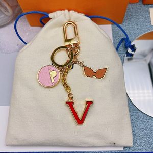 Top qualtiy Designer porte-clés mode sac à main pendentif voiture chaîne breloque sac porte-clés à la main clé boucle bibelot cadeaux accessoires