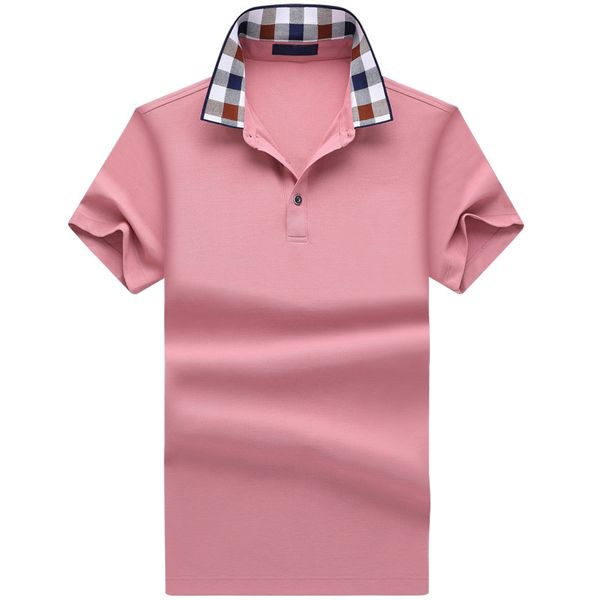 Top Quanlity 5a Polos T-shirts pour hommes Mens Basic Business Design Vêtements Tech Fleece Shirt Mode Casual T-shirts Lettres brodées Badges Court Gris