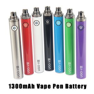 1300mah 510 Fil Batterie UGO-V3 Vape Pen Grande Capacité pour Vapes Cartouches Atomiseurs Cart Cigarettes Électroniques Batteries