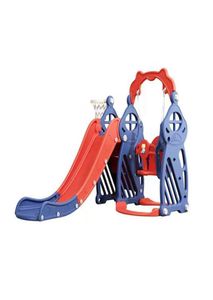 Tophoeveelheid Amusement Park Equipment Home Kinderen Room kleurrijke kinderen binnen plastic glijbaan en swing speeltuin Toys9011578