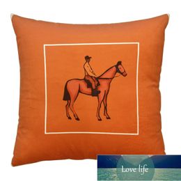 Top Quatily Luxury Orange Italian Oreader Couvertures Couverture Car Two-in-One Siesta Noon midi Break Living Living Room SOFA CUSHION COVER