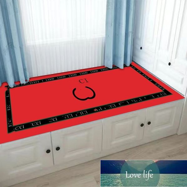 Rebord de fenêtre de qualité supérieure, tapis de baie vitrée, longue bande, pour chambre d'enfant, tapis de baie vitrée, pour la maison, le balcon, la chambre à coucher, nouveau style chinois, lavable en machine