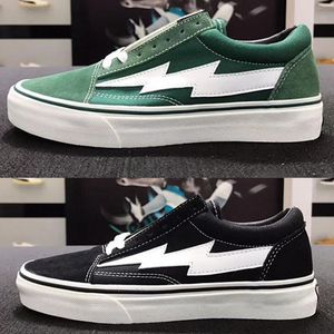 Top Revenge X Storm Old Skool Diseñador Cavnas Low Cut Rojo Azul Blanco Negro Mujeres Hombres Zapatos casuales 8 colores Zapatos casuales