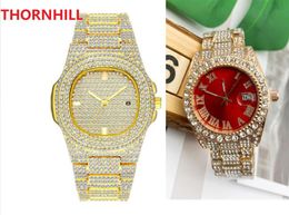 Top Roman Number Dial Horloge Diamanten Saffier Glas Roestvrijstalen Automatische Heren Horloges Vrouwen Mannelijke Horloges