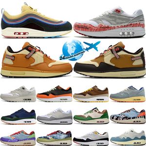 Top chaussures de course hommes femmes Sean Wotherspoon anniversaire Aqua rouge Royal Blueprint Londres Obsidian Parra Monarch Patta Reverse Mocha baskets de sport baskets