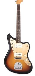 Top Sale 1959 Jazzmaster Journeyman Faded 3-Tone Sunburst Elektrische gitaar Wide Lollar Pickups, Alder Body, Amber Switch Cap, Vintage Tuners