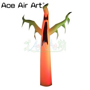 Fantôme debout gonflable de décoration Led d'halloween, avec ventilateur de Base et lumières par Ace Air Art, meilleure vente