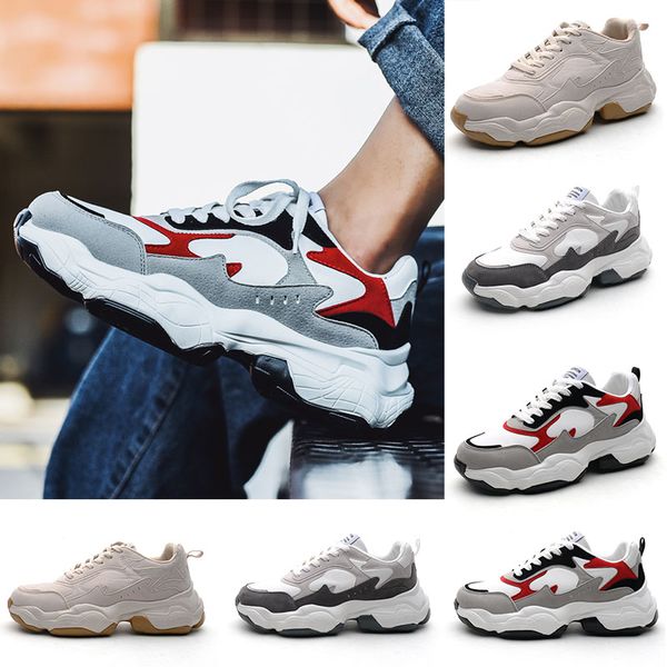 Vente supérieure bleu chaud nouveau noir gris basse coupe brun hommes chaussures décontractées confortables pas cher hisphes femme hommes hommes de chaussures sport baskets 39-44