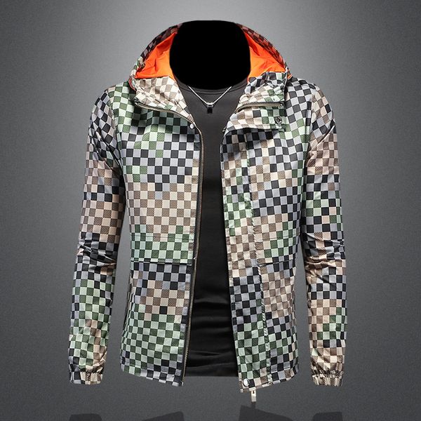 Venta superior Chaqueta para hombre Hip Hop Cazadora rompevientos chaquetas de diseñador de moda Hombres Mujeres Ropa de calle Abrigos Abrigos Chaquetas para hombres Tamaños asiáticos-5XL