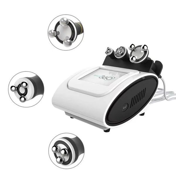 Meilleures ventes 360 Rotation RF Cellulite Enlèvement Minceur Cavitation Resserrement De La Peau Soins De Beauté Led Light Therapy Roll 360 RF Machine