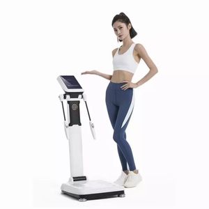 Lo mejor en ventas Básculas de peso corporal Analizador de composición corporal inteligente Análisis bioquímico de grasa IMC Máquina de pantalla táctil de escaneo digital 3D