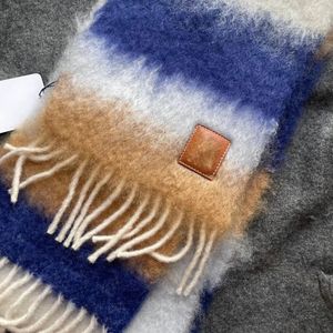 Top diseñadores de bufandas bufanda de diseñador para mujer sciarpa chal diseñador nuevo joker lujo viento largo grueso casual moda mohair gradiente cachemira cálido chal bufanda de invierno