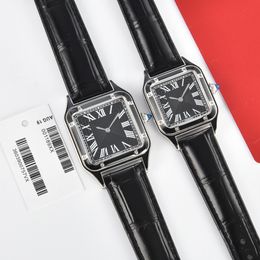 Top Sell Male Clock Man Watch Imposant inoxydable Montres mécaniques Quartz Wristwatch New Fashion Business montre des bracelets Black Face 087