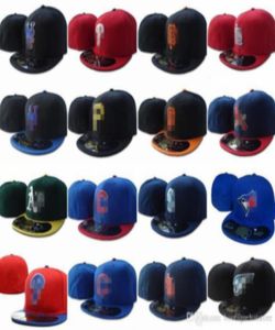 Mais vendidos 2022 Todos os times de beisebol de Toronto Chapéus Giants SF Newyork Men039s Full Closed Flat Visor Rangers no boné de campo B3585293