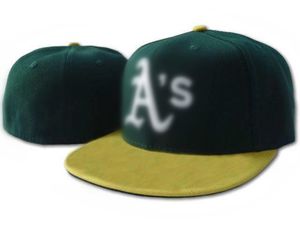 Best verkopende atletiek AS_ letter Baseball caps Casual buitensport pet voor heren dames groothandel Ingerichte hoeden h8-6.6