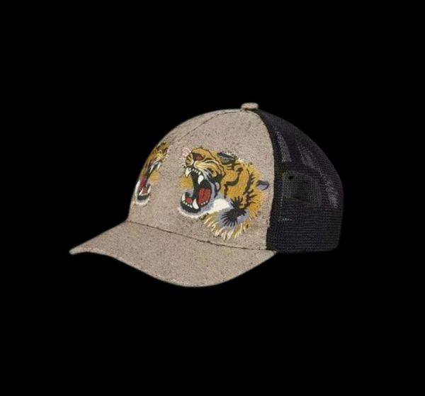 TOBLE VENDRE BASEALL CAP SNAKE TIGER BEE Cat Fox Wolf Canvas avec des hommes de la mode pour hommes