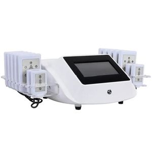 Top vente meilleure qualité amincissant 650nm lipo laser 14 pads lipo laser machine de perte de graisse pour la maison